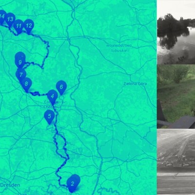 Flusspunkte entlang der&nbsp;Spree